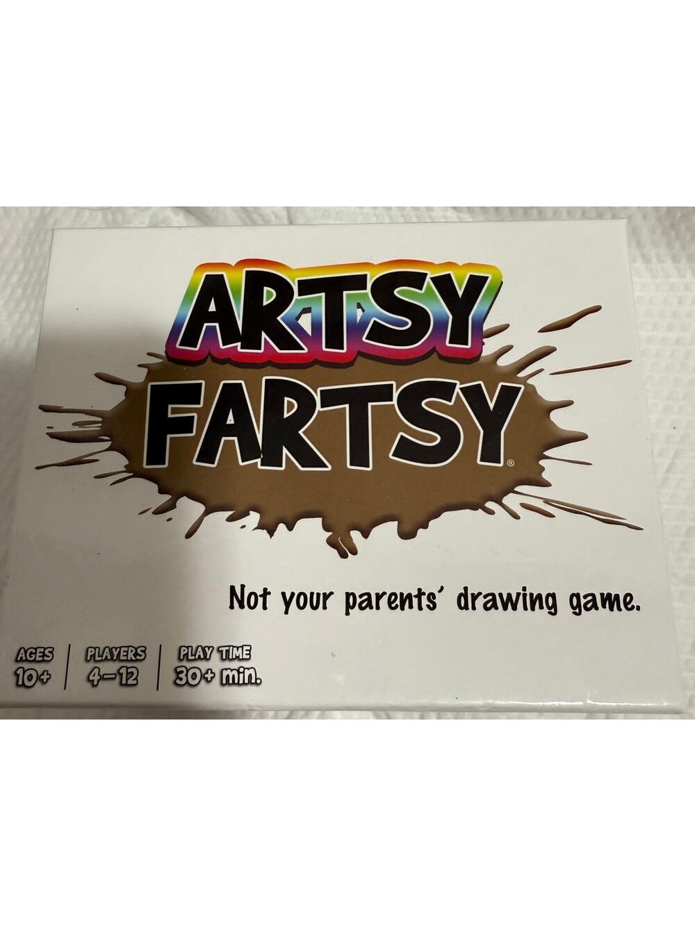 Artsy Fartsy Card & Drawing Game 2019 - Complete